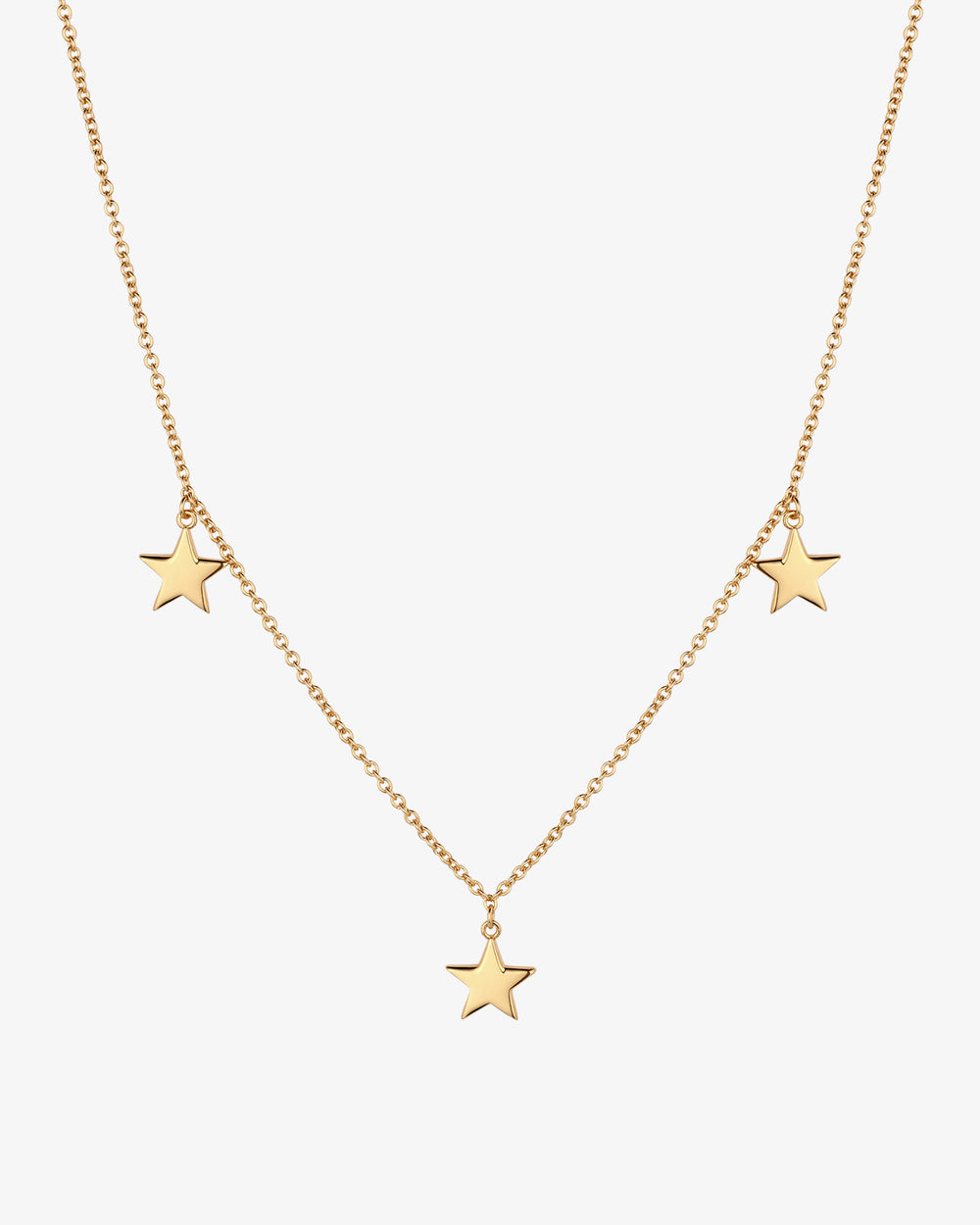 Trio Star Necklace